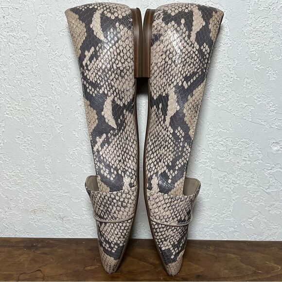 Cole Haan Ellora Skimmer in Python Print Leather Flats 6.5B - Picture 7 of 11
